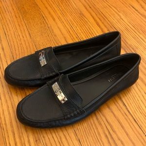 Like New Black Coach Loafers Size 7.5